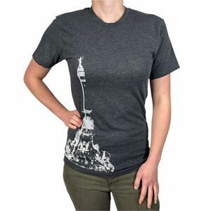50/50 Black Eifel Tower Top
